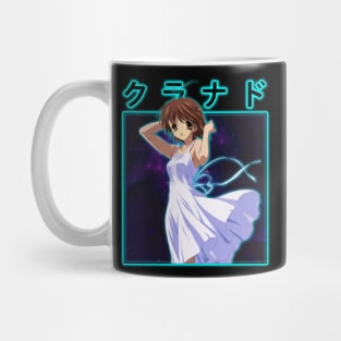 Retro Nagisa Clannad Manga Mug